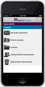 App Metaposta (iPhone)